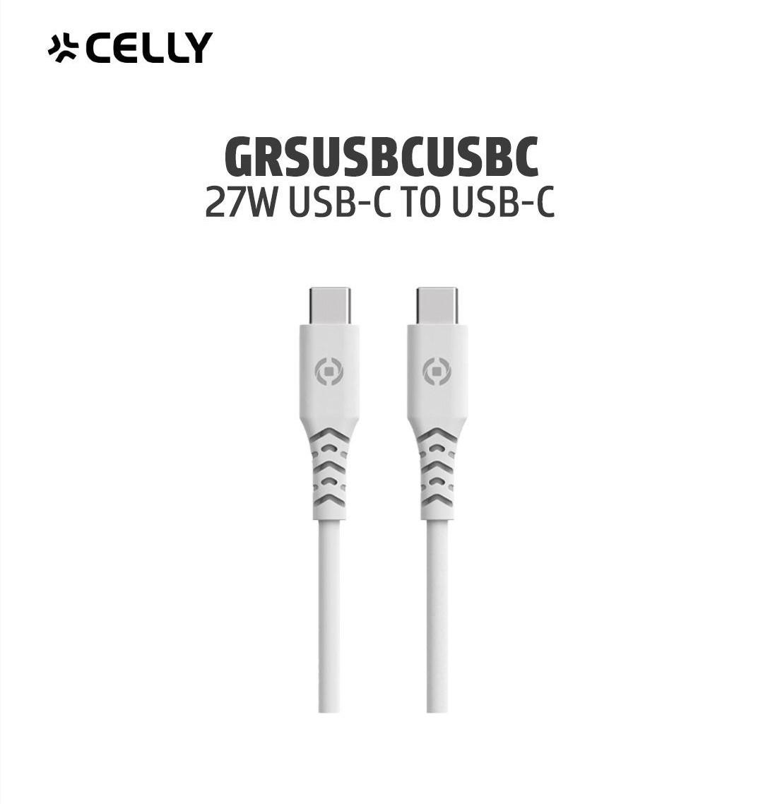شاحن 27 وات USB-C  الى USB-C من سيلي