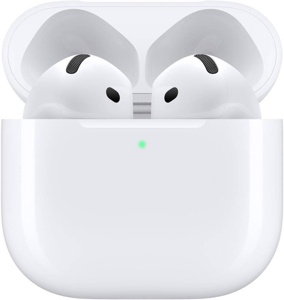 سماعات Apple AirPods 4 مع خاصية عزل الضوضاء | أبيض