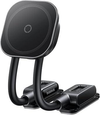 باسيوس حامل موبايل مغناطيسي قابل للتعديل بذراع مزدوج للسيارة