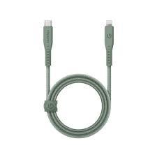 كابل Energea Flow USB-C to Lightning بطول 1.5 متر - أخضر