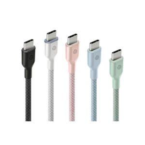 كابل BAZIC GOCHARGE WEAVE C-C 480MBPS، 60W 1.5M - أسود