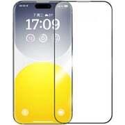 واقي شاشة زجاجي بتغطية كاملة من سلسلة Baseus Diamond لهاتف iPhone 15 Ultra -