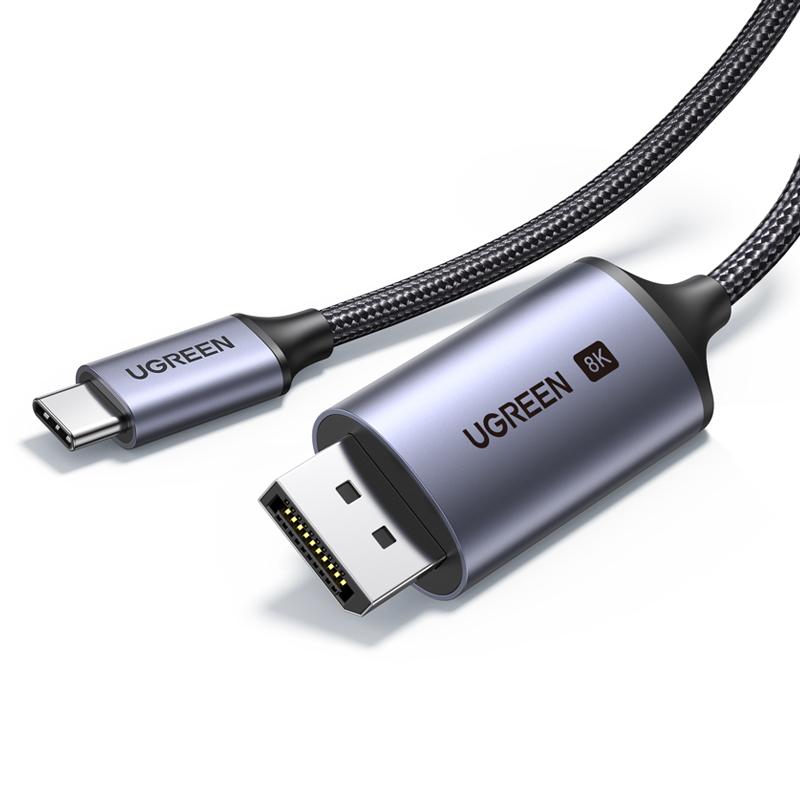 كابل UGREEN USB-C إلى DisplayPort 8K بطول 1 متر