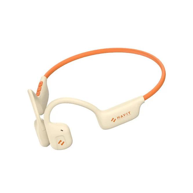 سلسلة Havit Freego1 Air Audio - سماعة أذن بلوتوث باللون البيج
