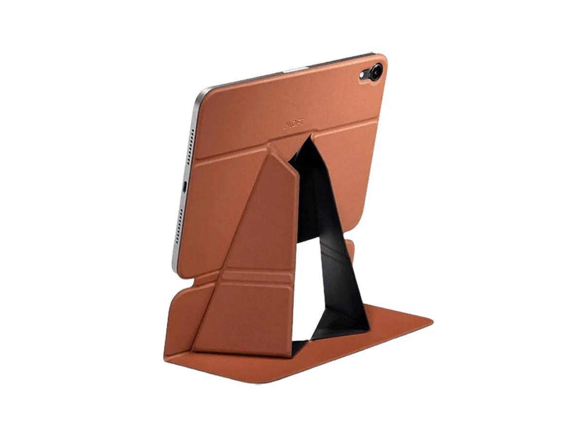 حامل MOFTMS026-1-12.9-BN-1 Snap Folio مقاس 12 بوصة - بني