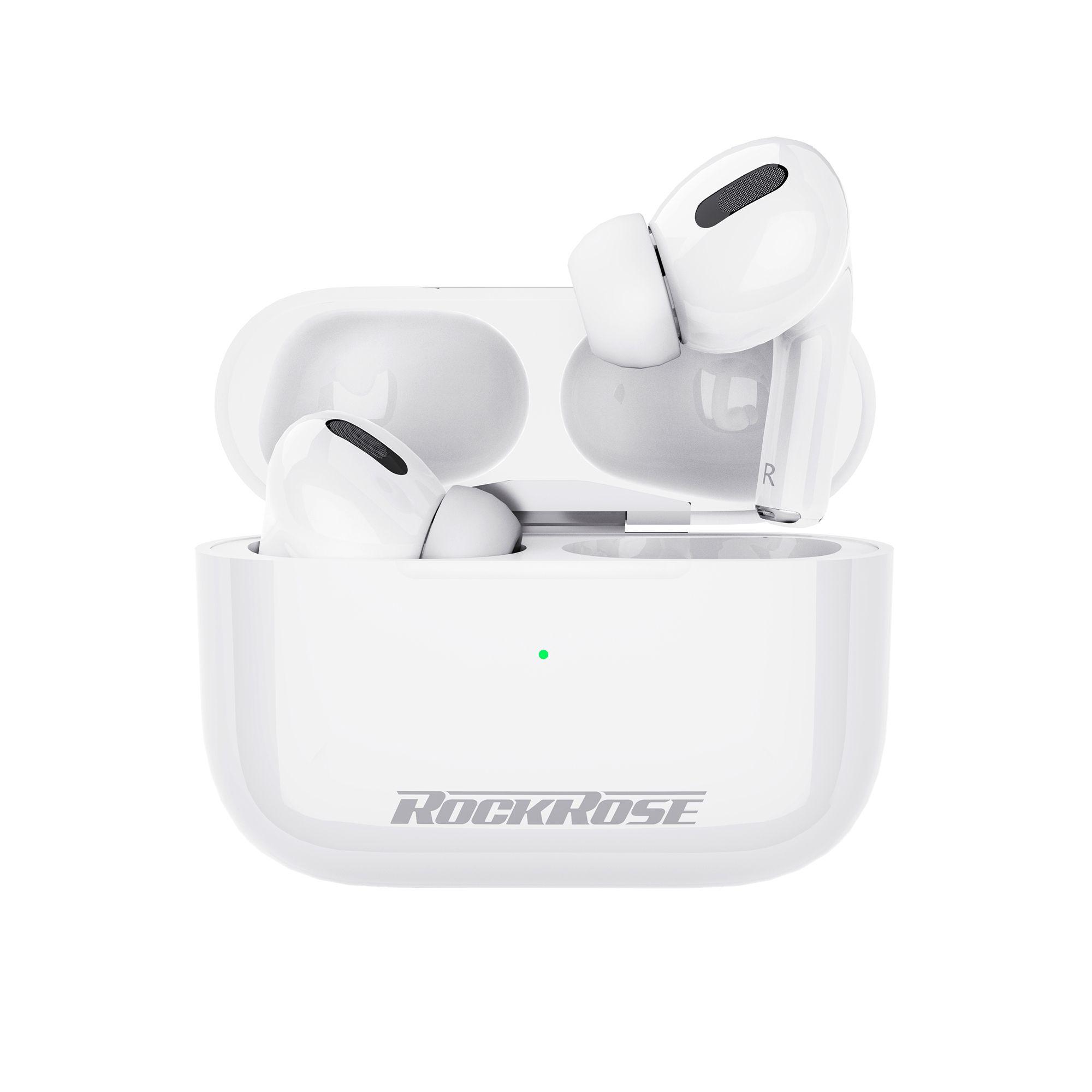 سماعات أذن Rockrose True Wireless Opera Pro Whit RRWE26 - بيضاء