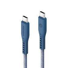 كابل Energea Flow USB-C إلى USB-C بطول 1.5 متر - أزرق
