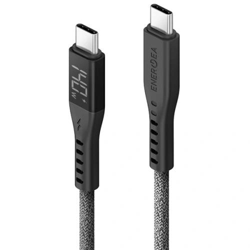 كابل عرض ENERGEA FLOW C-C بقوة 240 وات مع MCT بطول 1.5 متر - أسود