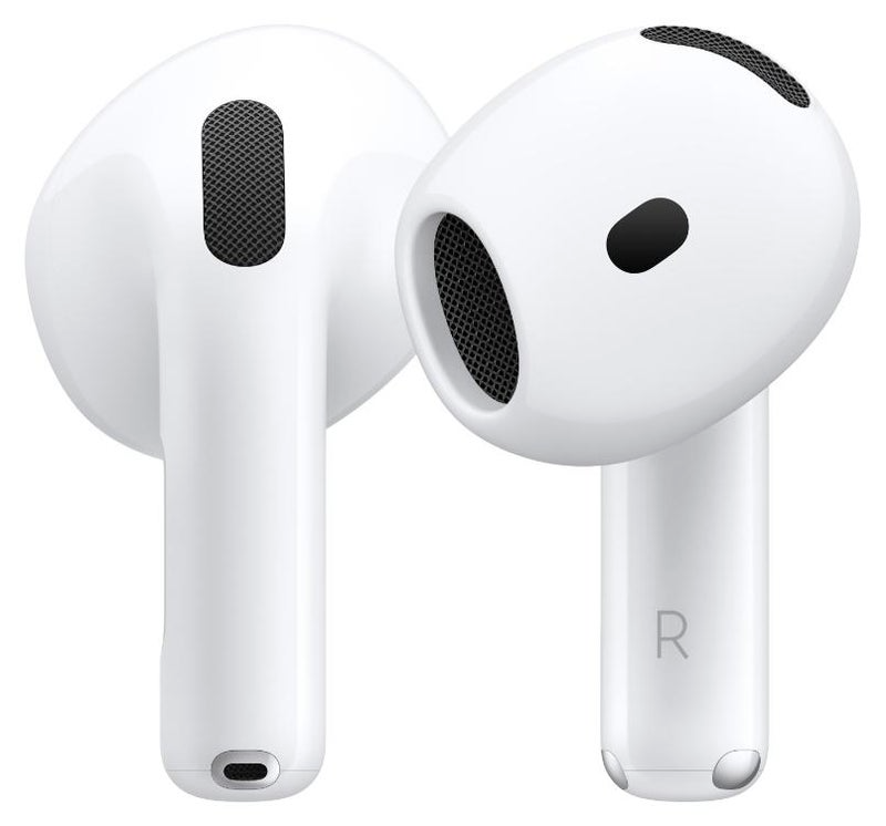 سماعات Apple AirPods 4 مع خاصية عزل الضوضاء | أبيض