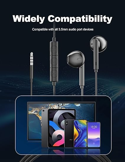 راف باور سماعة الأذن السلكية من النوع سي RP-BH1006 - أسود