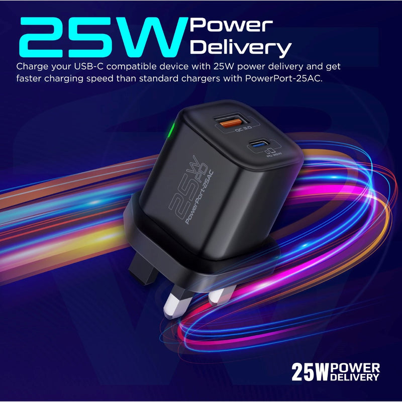 بروميت - باور بورت-25AC شاحن تيار