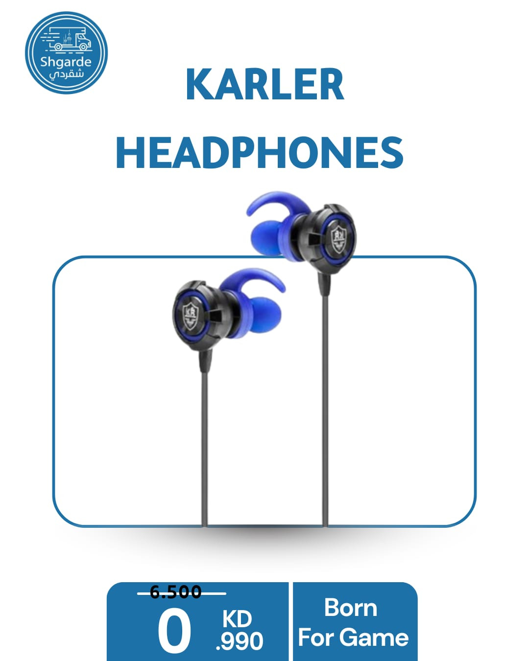 سماعات KARLER للهواتف (Earphones)