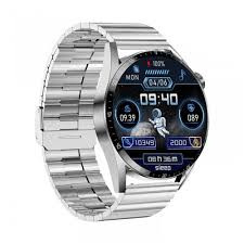 ساعة ذكية من الفولاذ المقاوم للصدأ