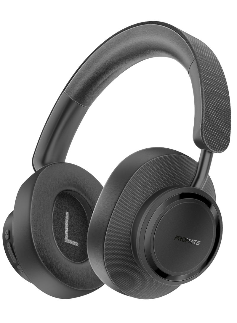 سماعات رأس هجينة ذات إلغاء ضوضاء نشط عالي الدقة مع صوت محيطي 360°