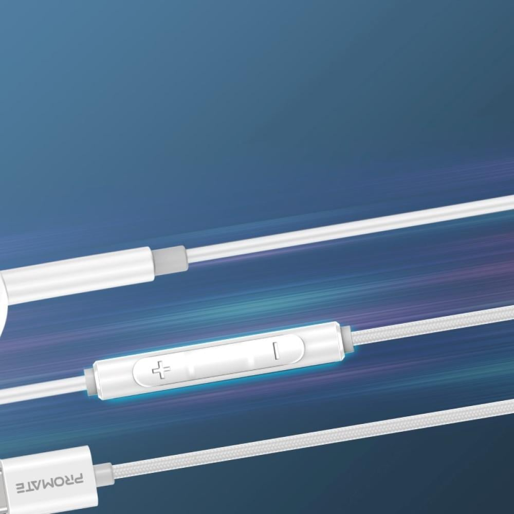 سماعة أذن أحادية سلكية ديناميكية مع موصل USB-C