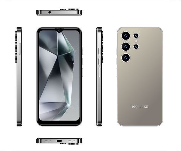 M HORSE S24 Ultra - سعة تخزين 128 جيجابايت - 8 جيجابايت من الرام - 6.6 بوصة